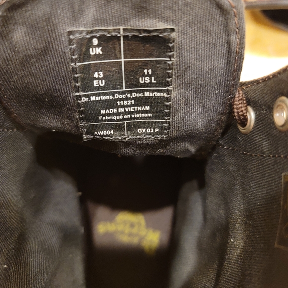 Dr Martins Victorian Floral Boots 11 - Picture 6 of 9